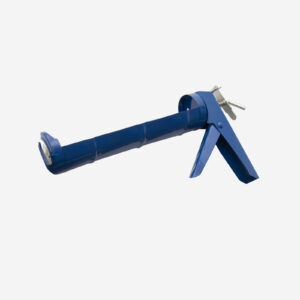 blue caulking gun